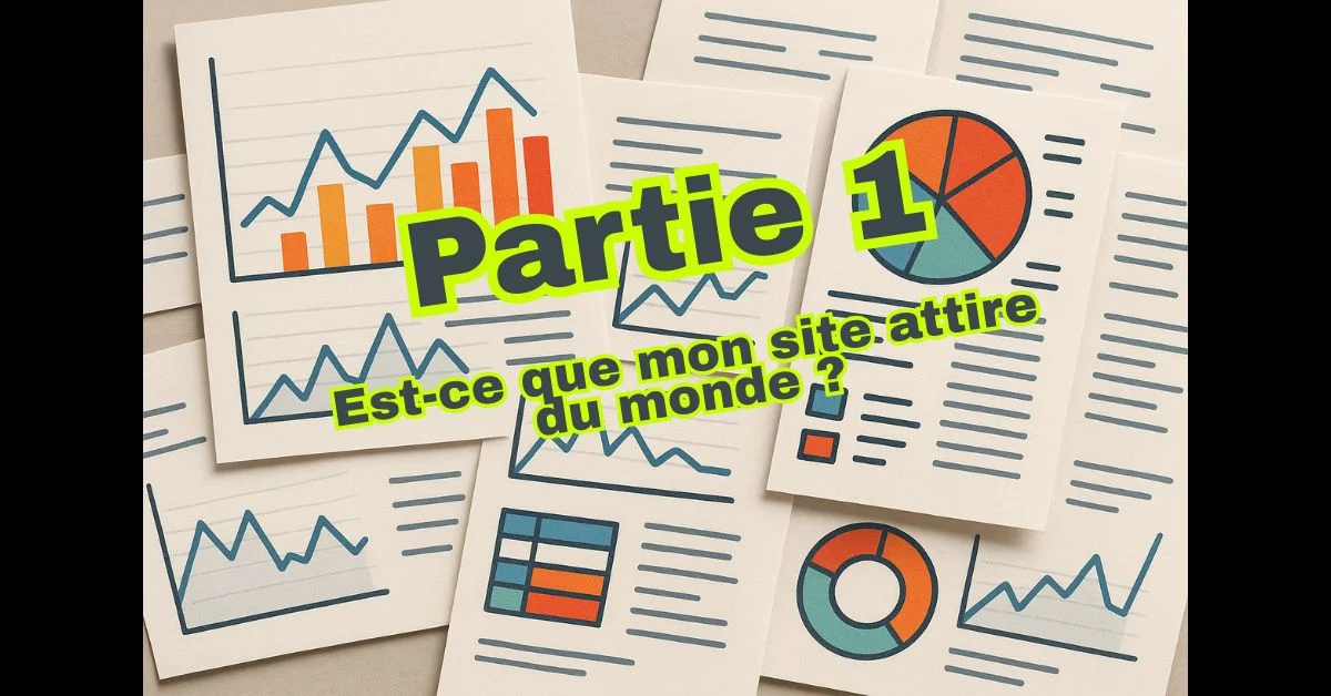 📈 Statistiques site web – Partie 1 : Est-ce que mon site attire vraiment du monde ?