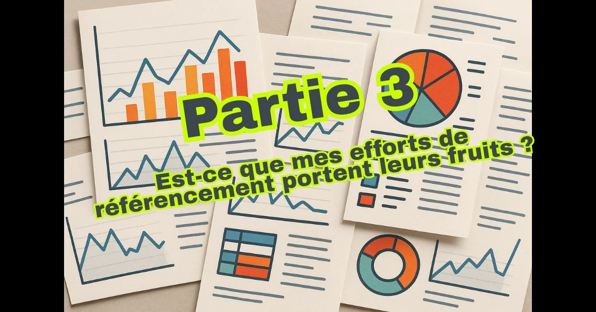 📈 Statistiques site web – Partie 3 : Est-ce que mes efforts de référencement portent leurs fruits ?