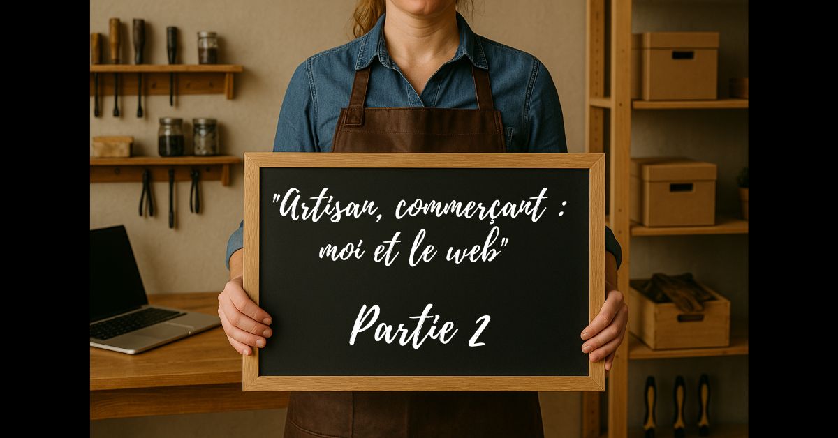 Artisan ou commerçant : Par où commencer quand on veut exister en ligne ?