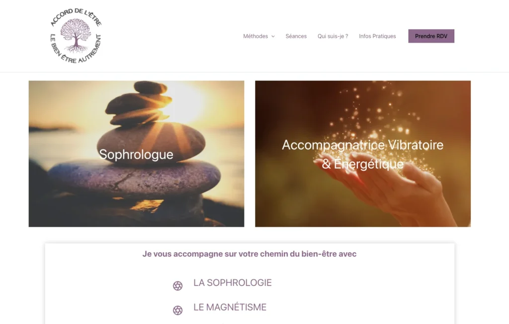 site accord de l'etre