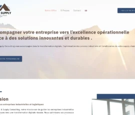 exemple réalisation sites web artisans indsupply Ind & supply consulting